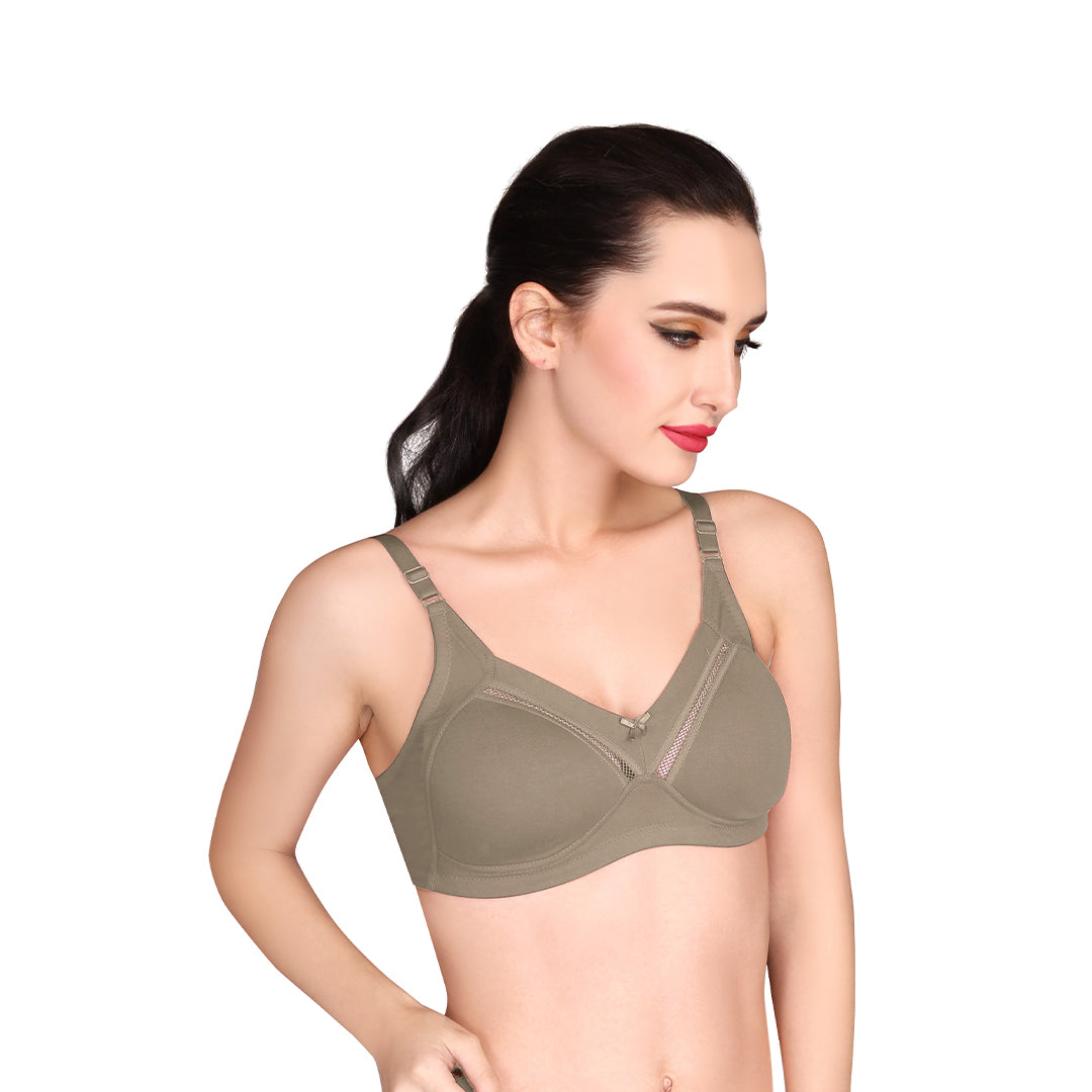 AM008 Padded Minimiser Bra | Supportive Shaping Bra