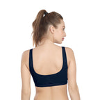 AM021 Padded Sports Bra | Medium Support Active Bra