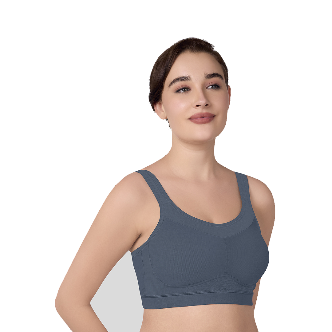 AM025 Sports Bra with Hook | High Support Active Bra