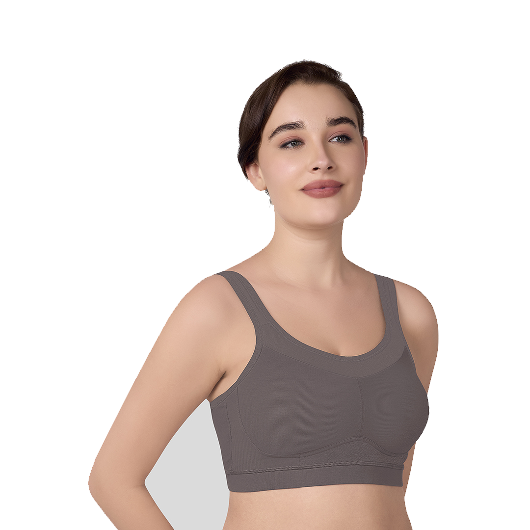 AM025 Sports Bra with Hook | High Support Active Bra