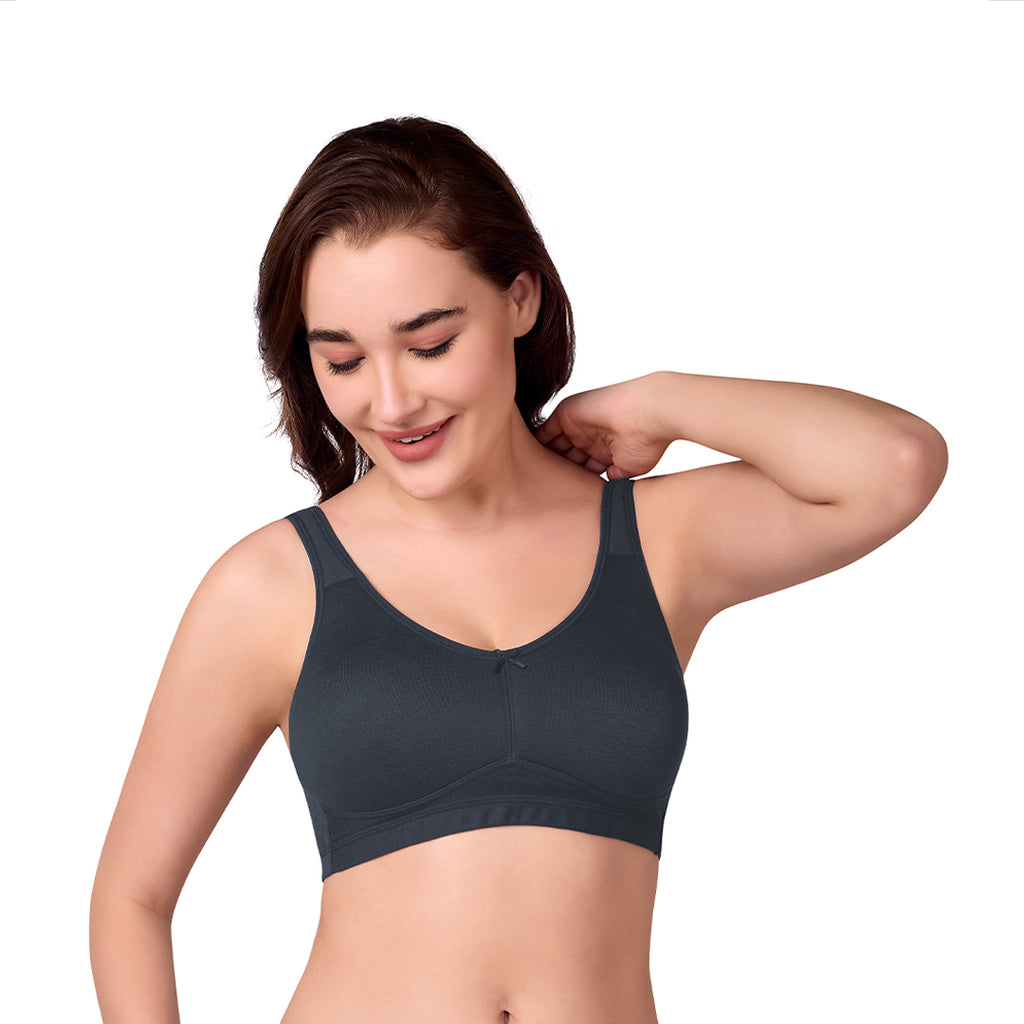 AM027 Non-Padded Minimiser Bra | Full Coverage Support Bra