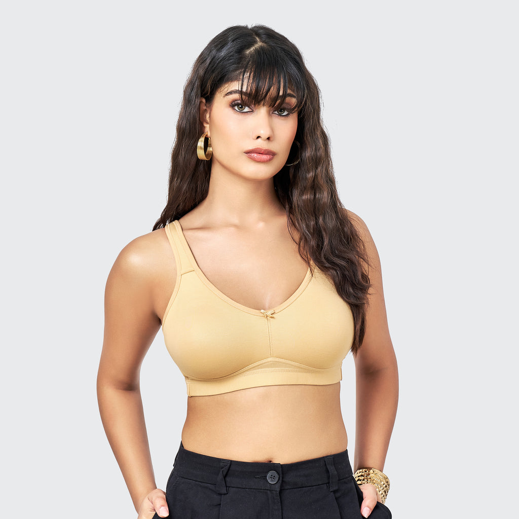 AM027 Non-Padded Minimiser Bra | Full Coverage Support Bra