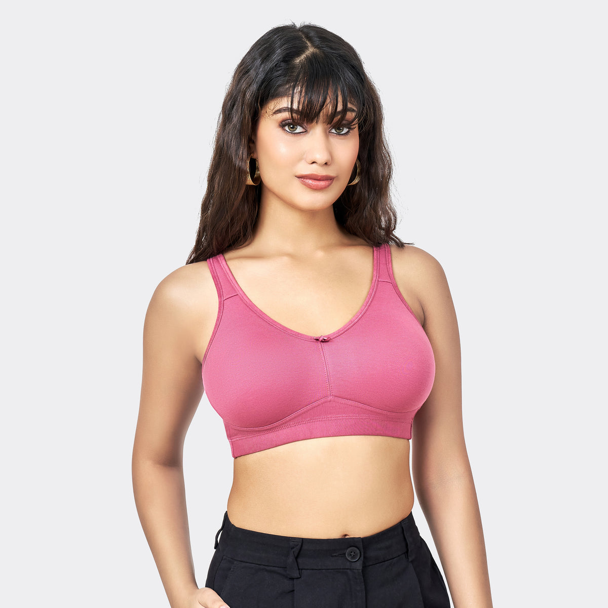 AM027 Non-Padded Minimiser Bra | Full Coverage Support Bra