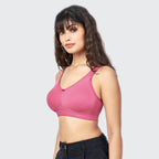 AM027 Non-Padded Minimiser Bra | Full Coverage Support Bra