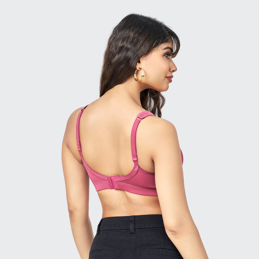 AM027 Non-Padded Minimiser Bra | Full Coverage Support Bra