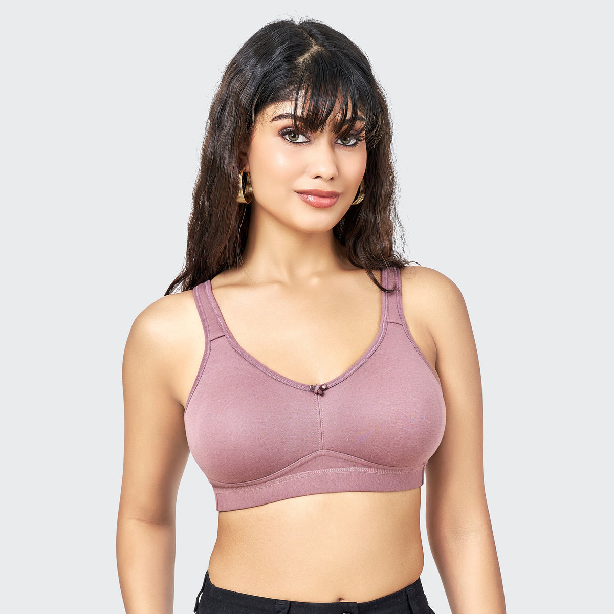 AM027 Non-Padded Minimiser Bra | Full Coverage Support Bra