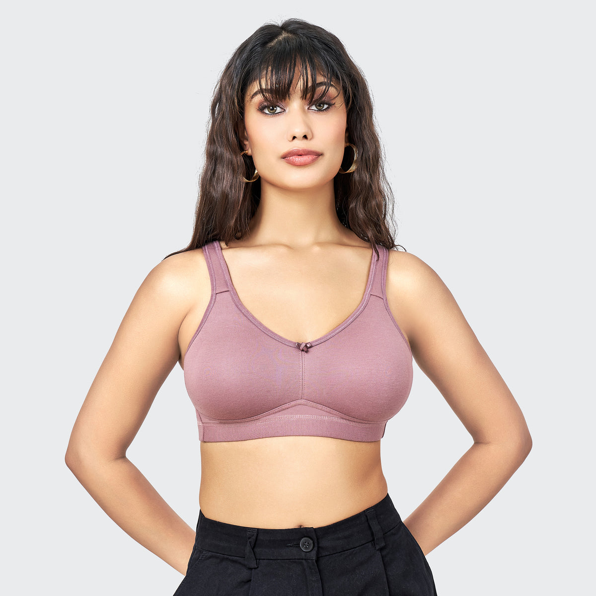 AM027 Non-Padded Minimiser Bra | Full Coverage Support Bra