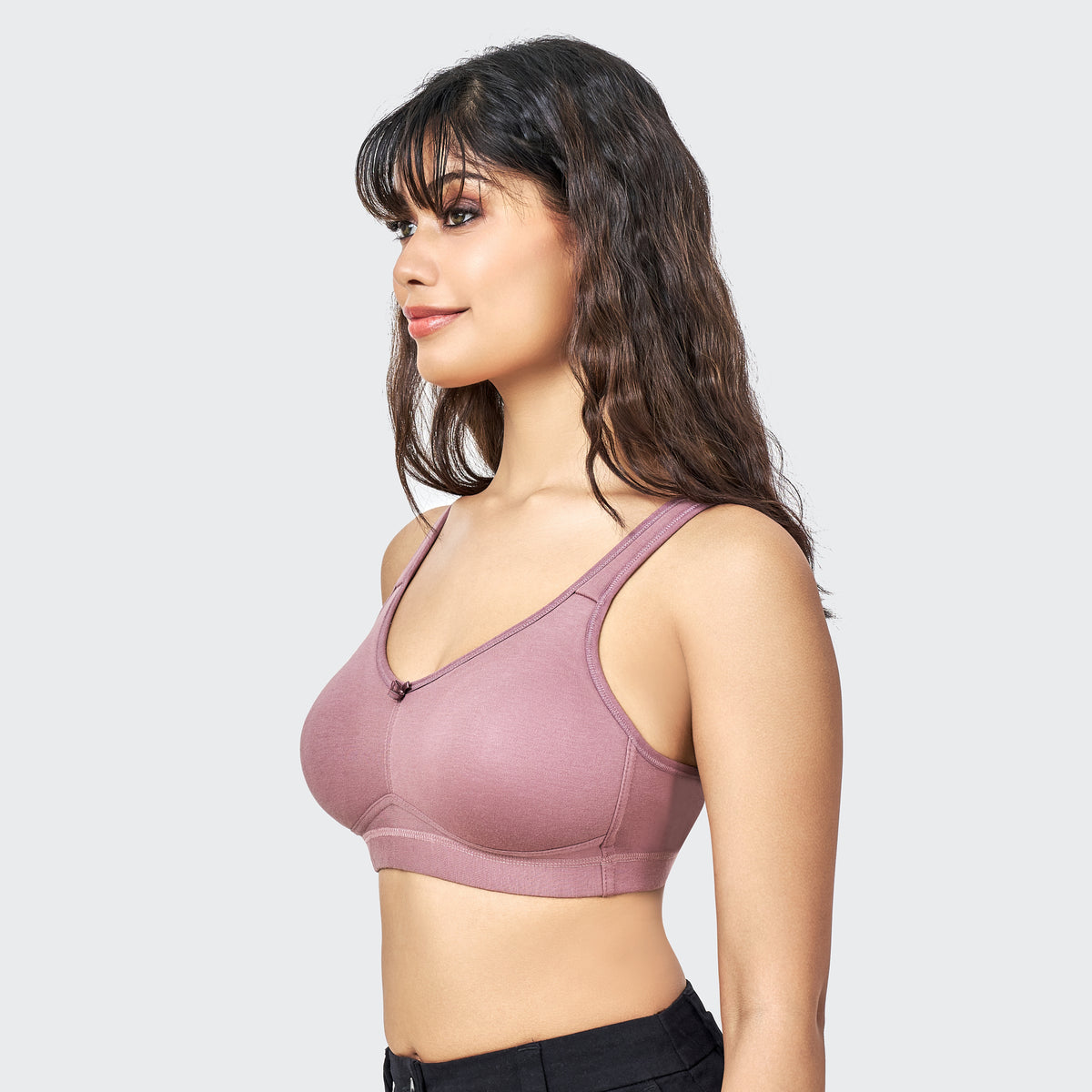 AM027 Non-Padded Minimiser Bra | Full Coverage Support Bra