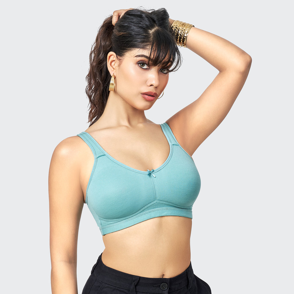 AM027 Non-Padded Minimiser Bra | Full Coverage Support Bra