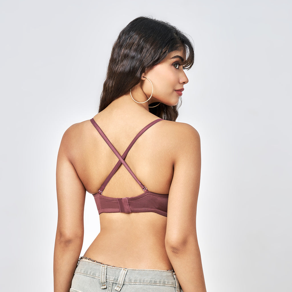 AM010 Strapless Padded Underwire Bra | Multiway Bra