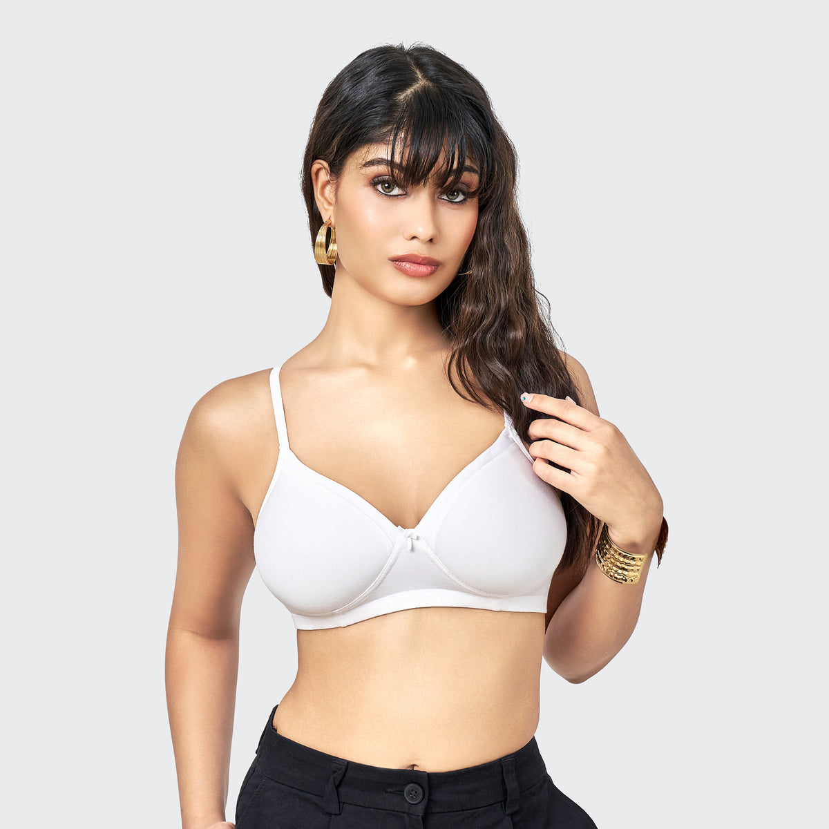 AM022 Modal Padded T-Shirt Bra | Seamless Everyday Bra
