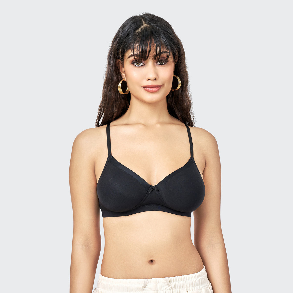 AM022 Modal Padded T-Shirt Bra | Seamless Everyday Bra