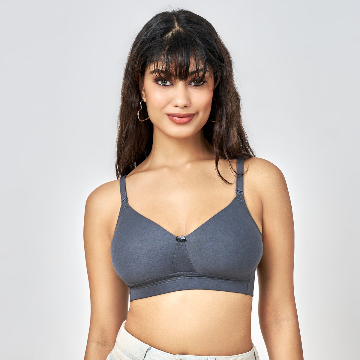 AM030 Padded Full Coverage Bra | Everyday Support T-Shirt Bra