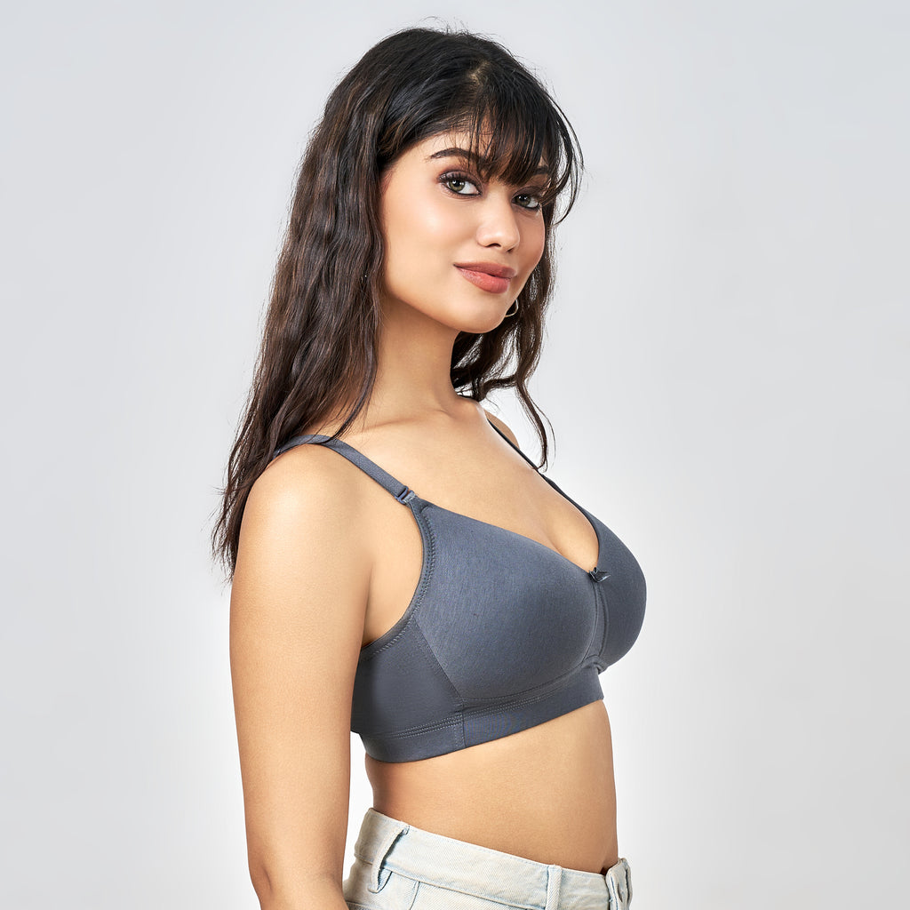 AM030 Padded Full Coverage Bra | Everyday Support T-Shirt Bra
