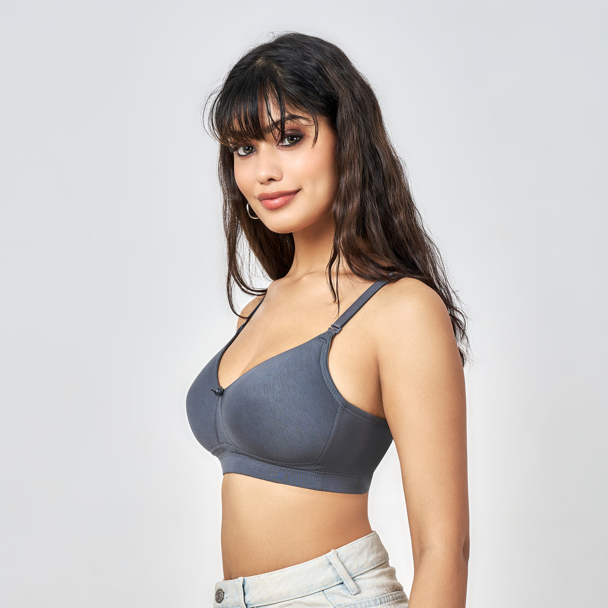 AM030 Padded Full Coverage Bra | Everyday Support T-Shirt Bra