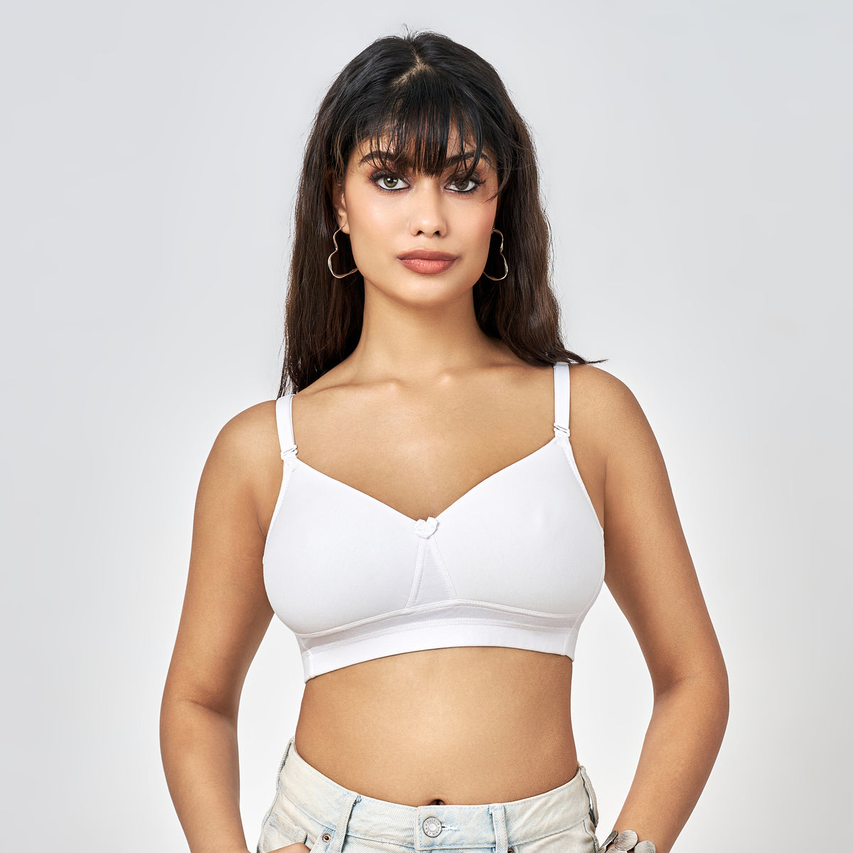 AM030 Padded Full Coverage Bra | Everyday Support T-Shirt Bra