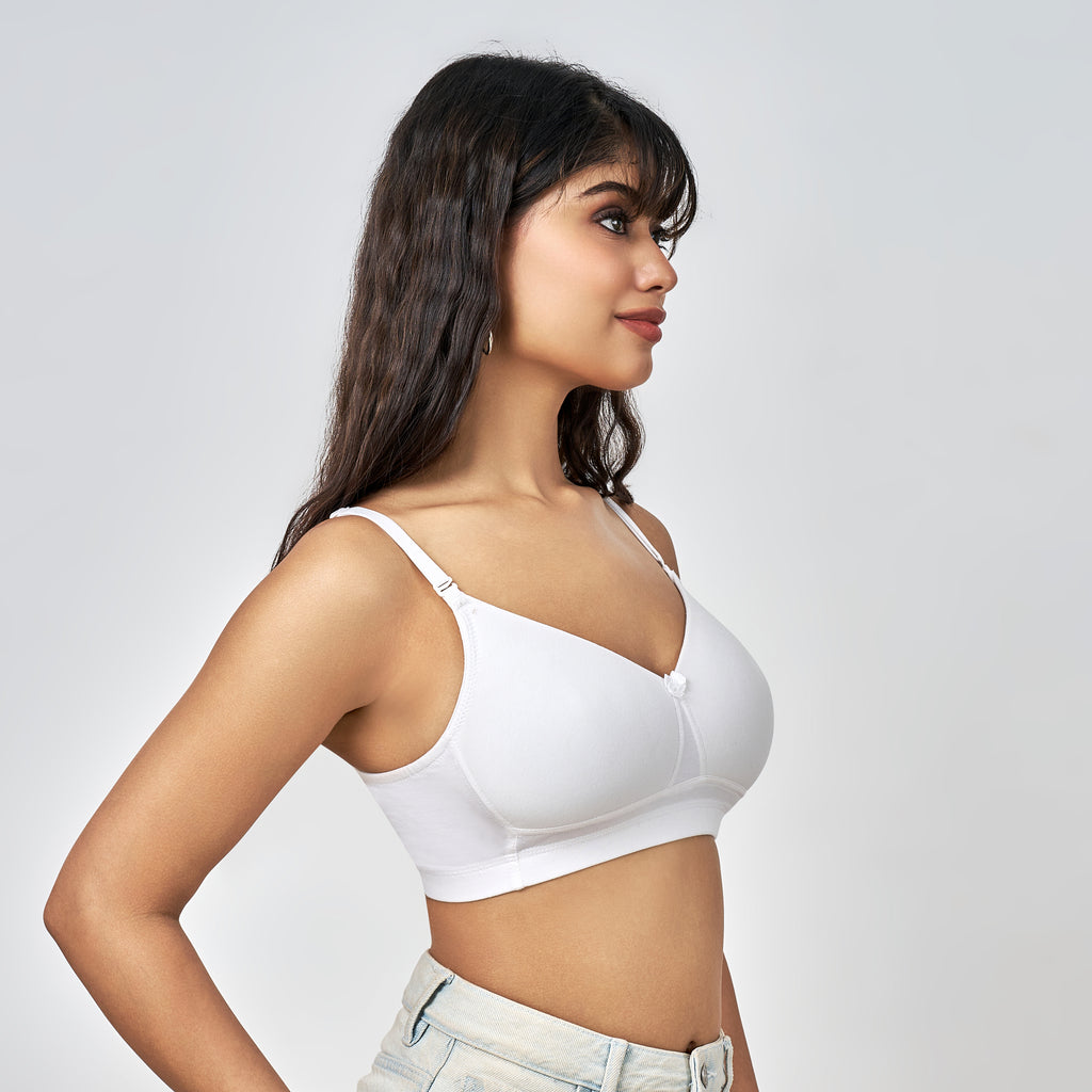 AM030 Padded Full Coverage Bra | Everyday Support T-Shirt Bra