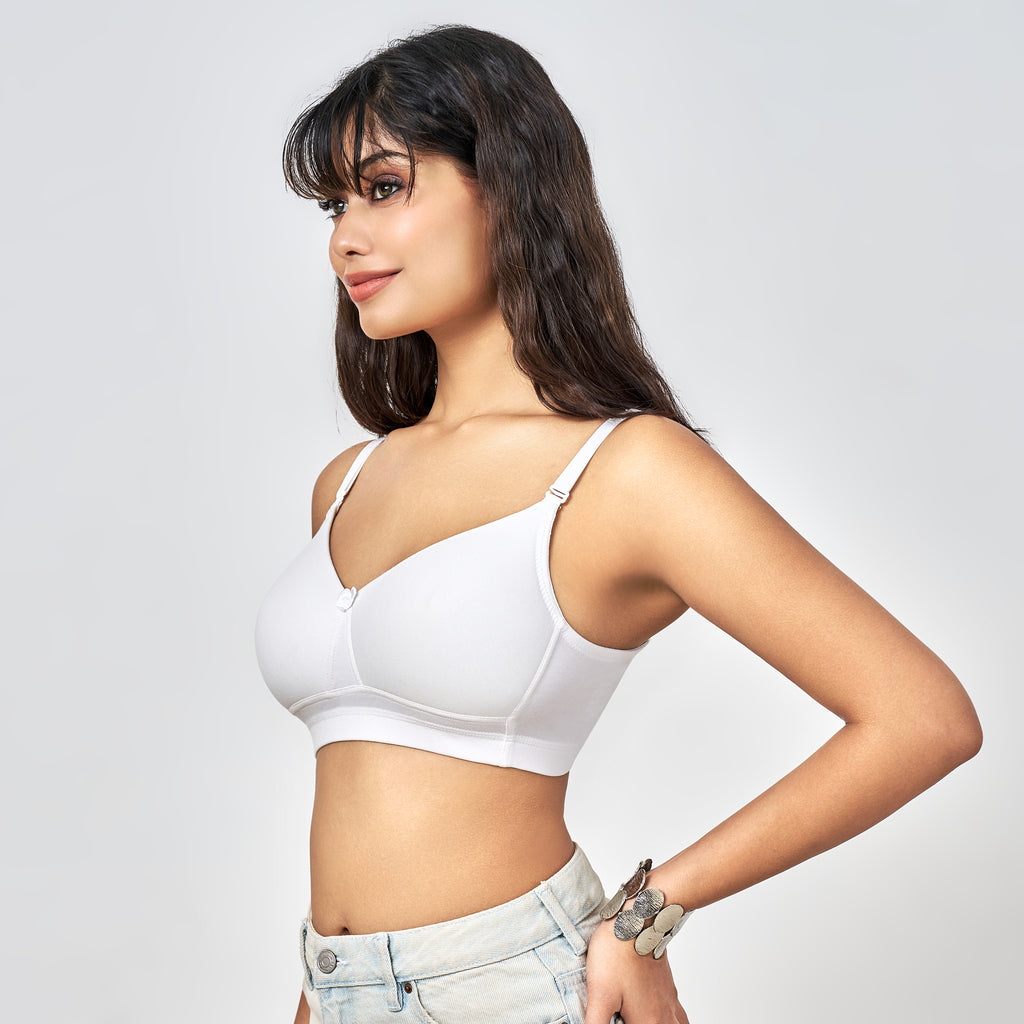 AM030 Padded Full Coverage Bra | Everyday Support T-Shirt Bra
