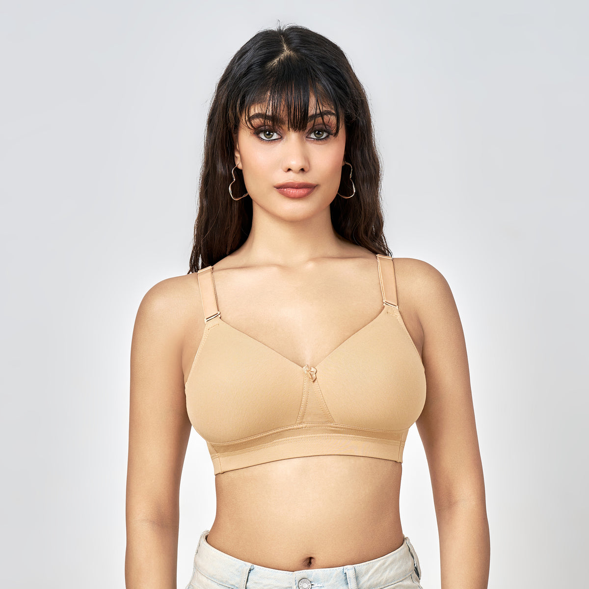 AM030 Padded Full Coverage Bra | Everyday Support T-Shirt Bra