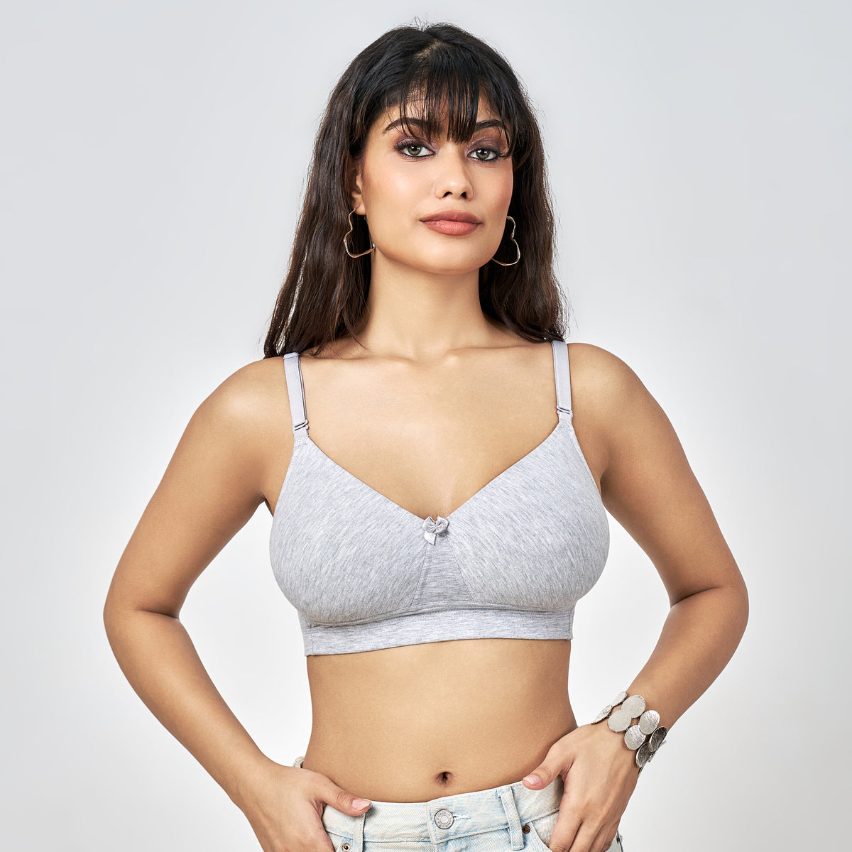 AM030 Padded Full Coverage Bra | Everyday Support T-Shirt Bra