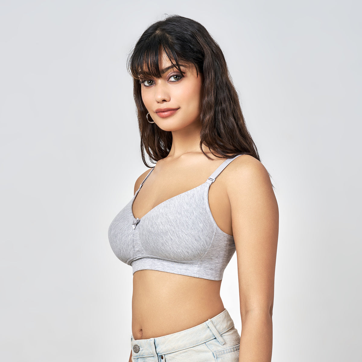 AM030 Padded Full Coverage Bra | Everyday Support T-Shirt Bra