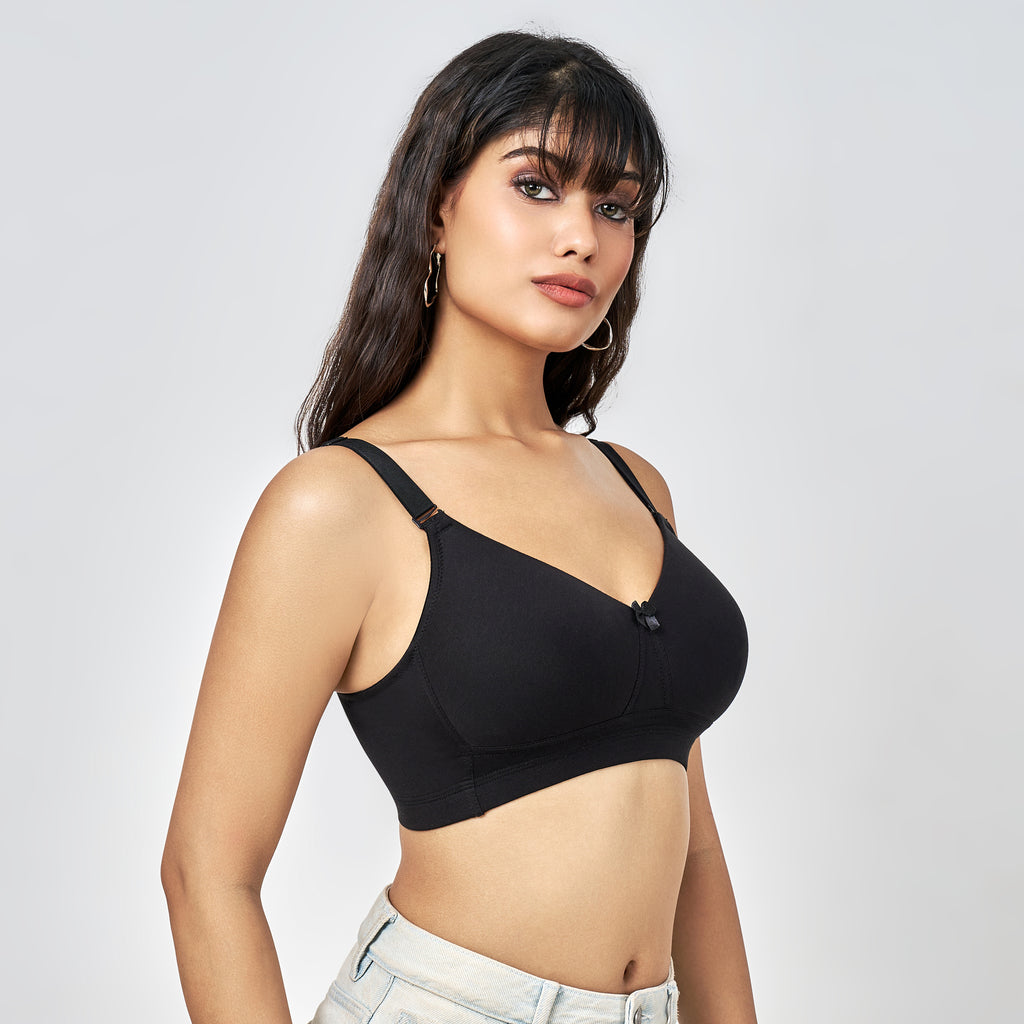AM030 Padded Full Coverage Bra | Everyday Support T-Shirt Bra