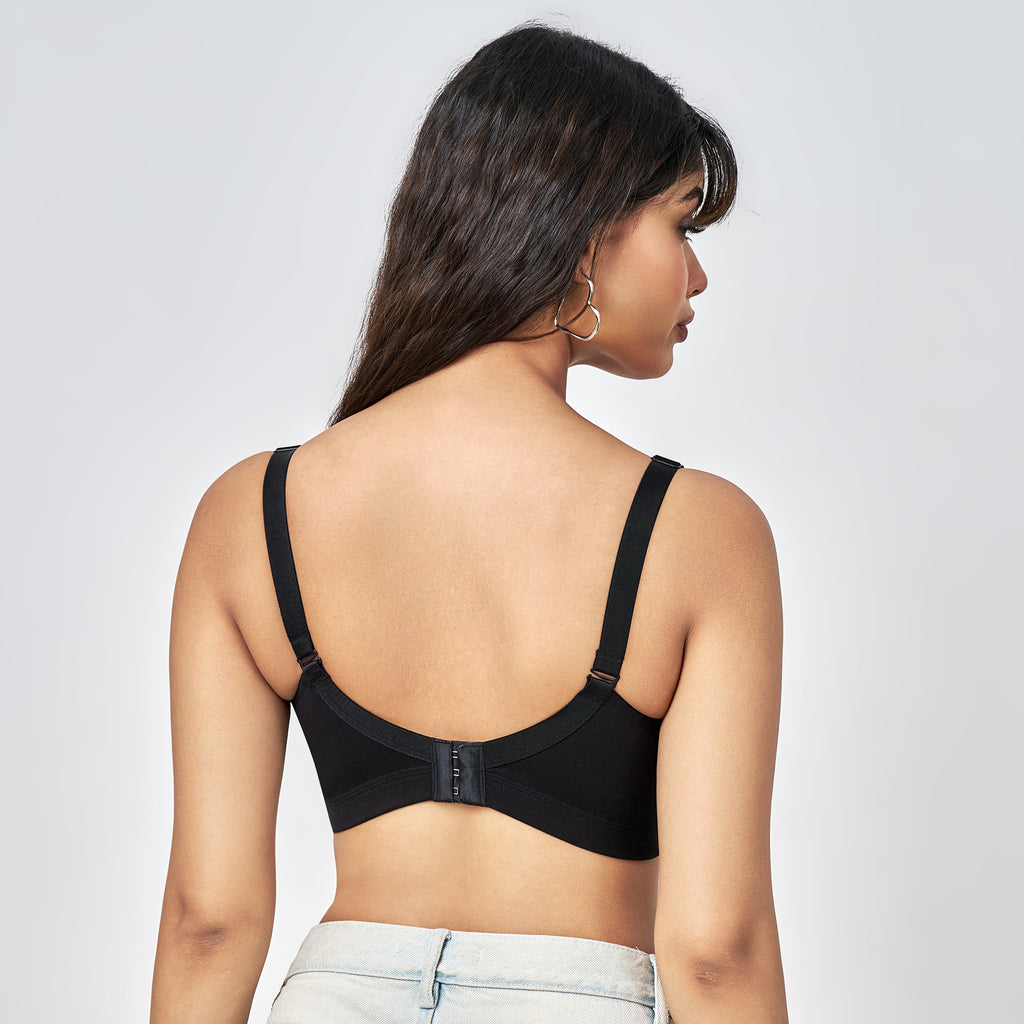 AM030 Padded Full Coverage Bra | Everyday Support T-Shirt Bra